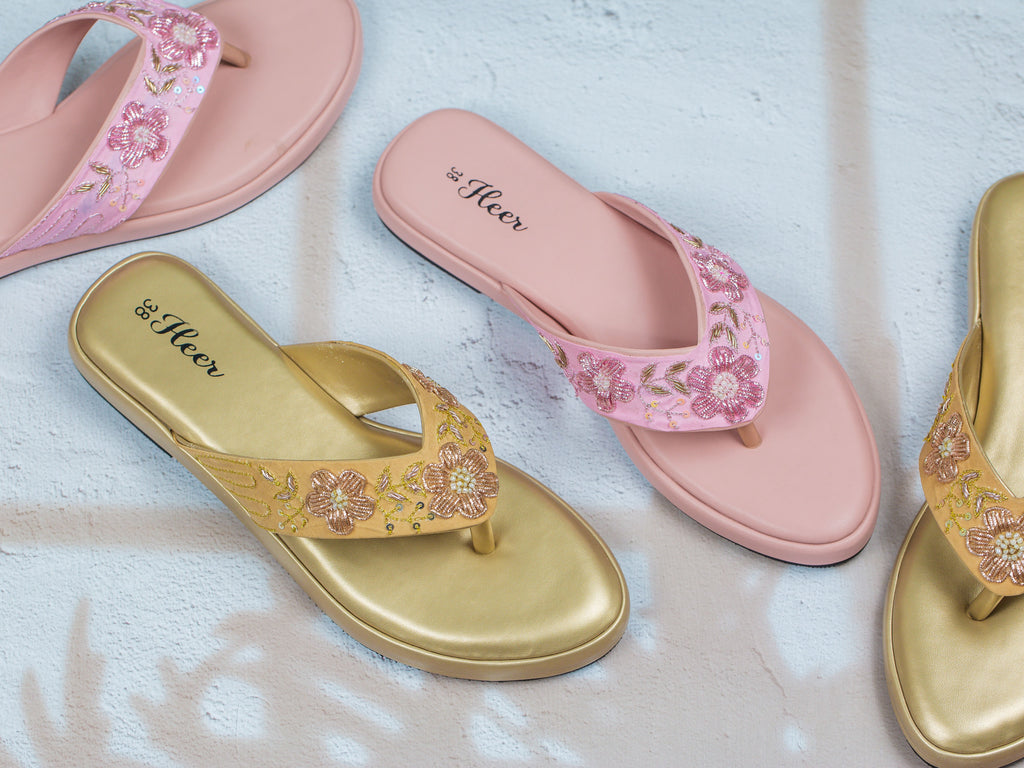 Lana Pink Oversoft Flatform heel for women