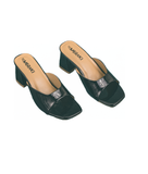 Aria black heel for women