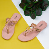 Montana Pink Flat Sandal for women