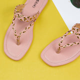 Montana Pink Flat Sandal for women
