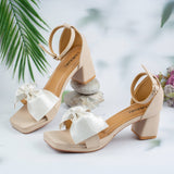 Hollie Cream High Heel for women