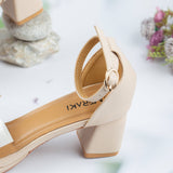Hollie Cream High Heel for women