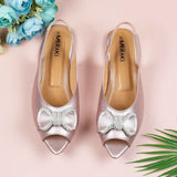 Paloma Peach Flat shoe for women