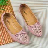 Sierra Pink Flat shoe for women