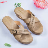 Barbara Light Brown  Wedge heel for women