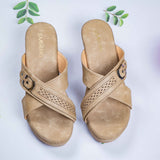Barbara Light Brown  Wedge heel for women