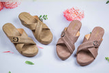 Barbara Light Brown  Wedge heel for women