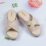 Marta Cream Wedge heel for women