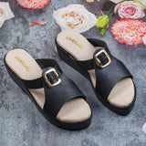Sevilla Black Wedge heel for women