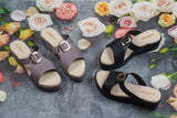 Sevilla Black Wedge heel for women