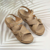Fermina Light Brown Wedge heel for women
