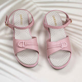 Beyla Pink Wedge heel for women