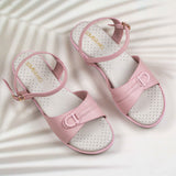 Beyla Pink Wedge heel for women
