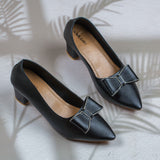 Yolanda Black Block heel for women