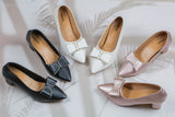 Yolanda Peach Block heel for women