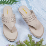 Porchia Cream  Wedge heel for women