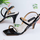 Elsa Black Pencil Heel for women