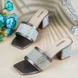 Everly Ash Block Heel for women