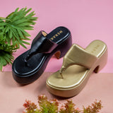Parker Black Oversoft Wedge heel for women
