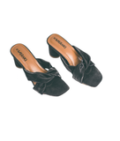 Ivy black heel for women