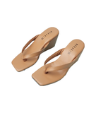 Anna Nude Wedge heel for women