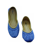 Baraqah  Blue Jutti for Women