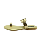 Karen Golden Super Soft Flat sandals for women