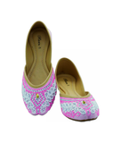 Daniya  pink Jutti for Women