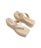 Ava Cream Wedge heel for women