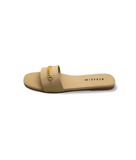 Cheryl Cream Flat Sandal for women