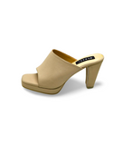 Stacy Cream Platform high  heel for women