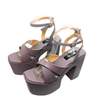 Alexandra Ash Lavender 5.5 Inch Platform high  heel for women