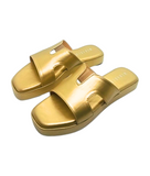 Pristine Golden Oversoft Flatform heel for women