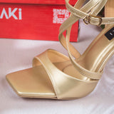 Roma Golden Pencil heel for women