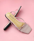 Narcissa Pink - Flat sandals for women