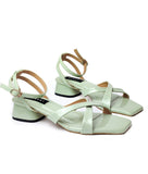 Alice Mint Semi heel for women