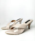 Izora Pearled Ivory High heel for women