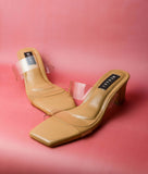 Lolita Nude Transparent Heel for women