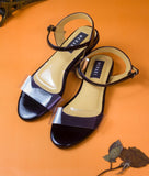 Norah Black- Flat sandals for women