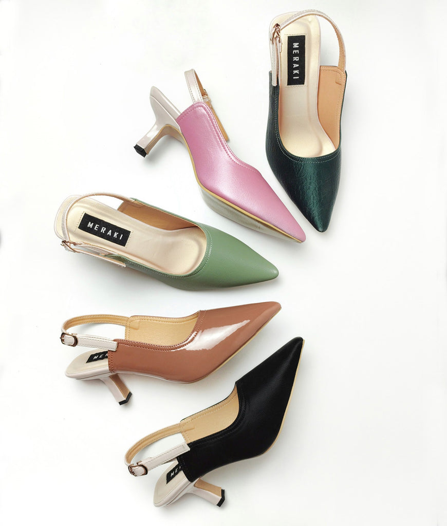 Rhaenyra Emerald Green heel for women