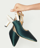 Rhaenyra Emerald Green heel for women