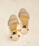Samayra Cream- Heel for women