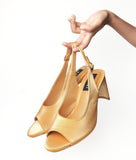 Serena Golden heel for women