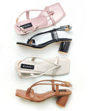 Stella Pearled Ivory High Heel for women
