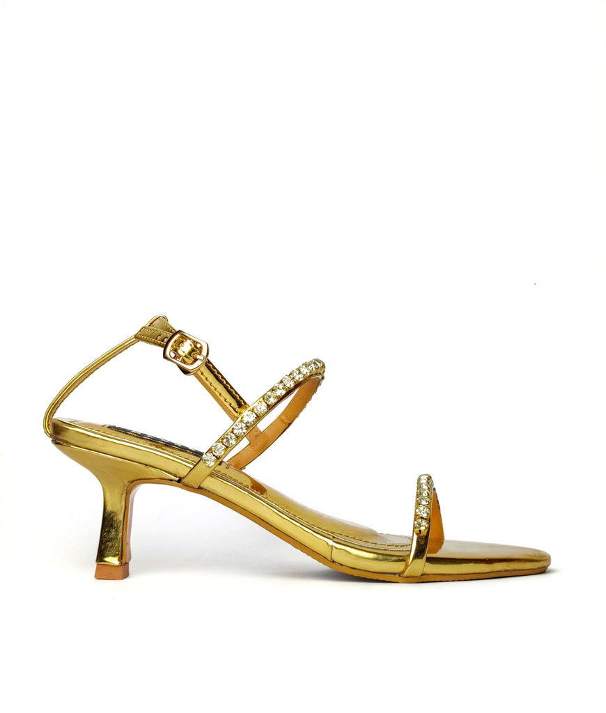Rapunzel Premium Golden Heel for women