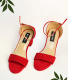 Samayra Red - Heel for women